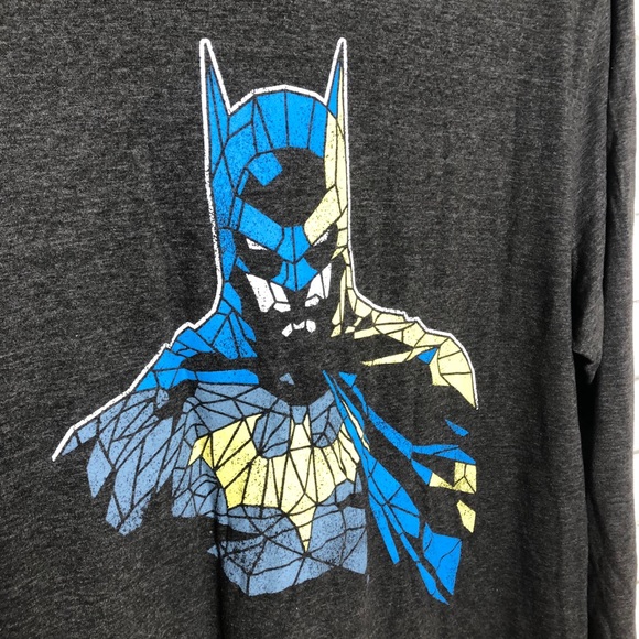 Batman Graphic Hoodie long sleeves grey Medium - Picture 3 of 5